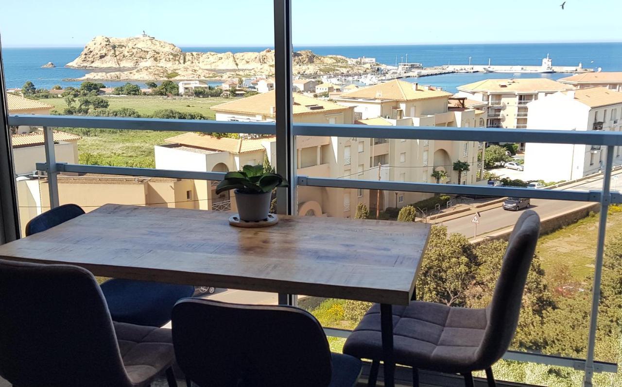 Tres Beau Duplex Vue Panoramique Mer, Proche Plage Л'Иль-Рус Экстерьер фото
