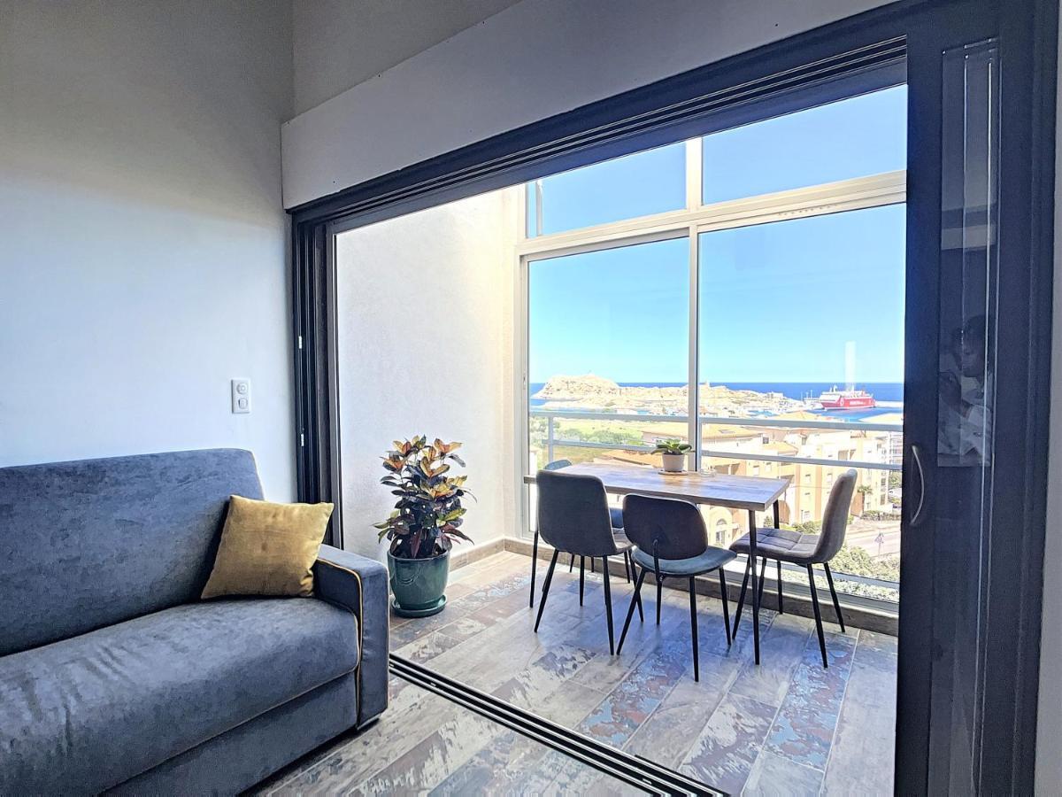 Tres Beau Duplex Vue Panoramique Mer, Proche Plage Л'Иль-Рус Экстерьер фото