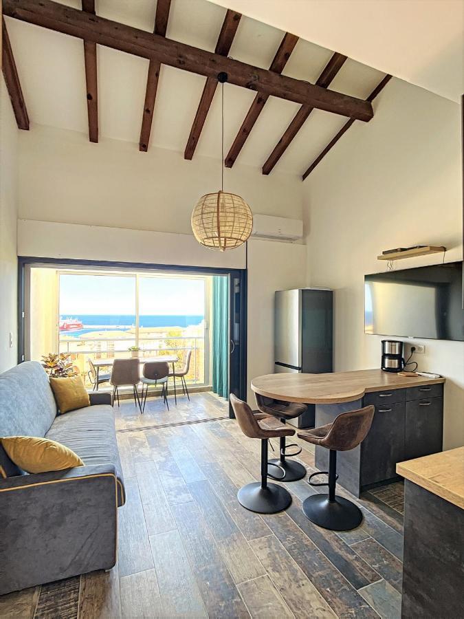 Tres Beau Duplex Vue Panoramique Mer, Proche Plage Л'Иль-Рус Экстерьер фото