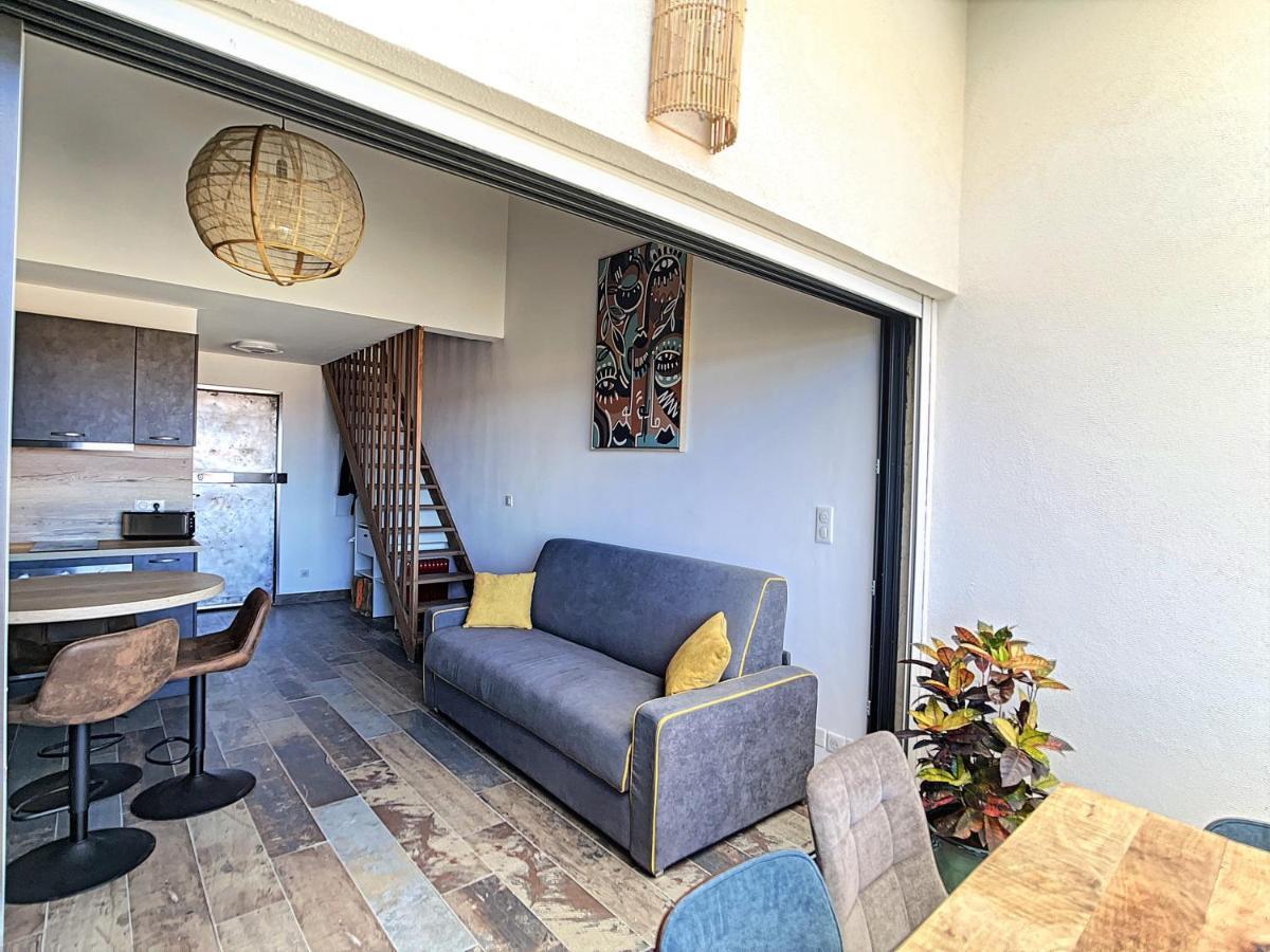 Tres Beau Duplex Vue Panoramique Mer, Proche Plage Л'Иль-Рус Экстерьер фото